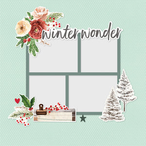 Simple Stories Simple Vintage Evergreen Memories Simple Pages Page Pieces