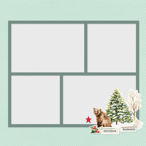 Simple Stories Simple Vintage Evergreen Memories Simple Pages Page Pieces
