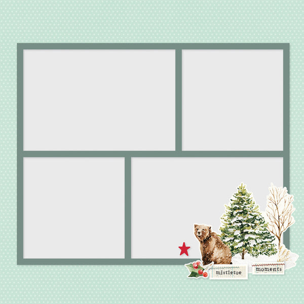 Simple Stories Simple Vintage Evergreen Memories Simple Pages Page Pieces