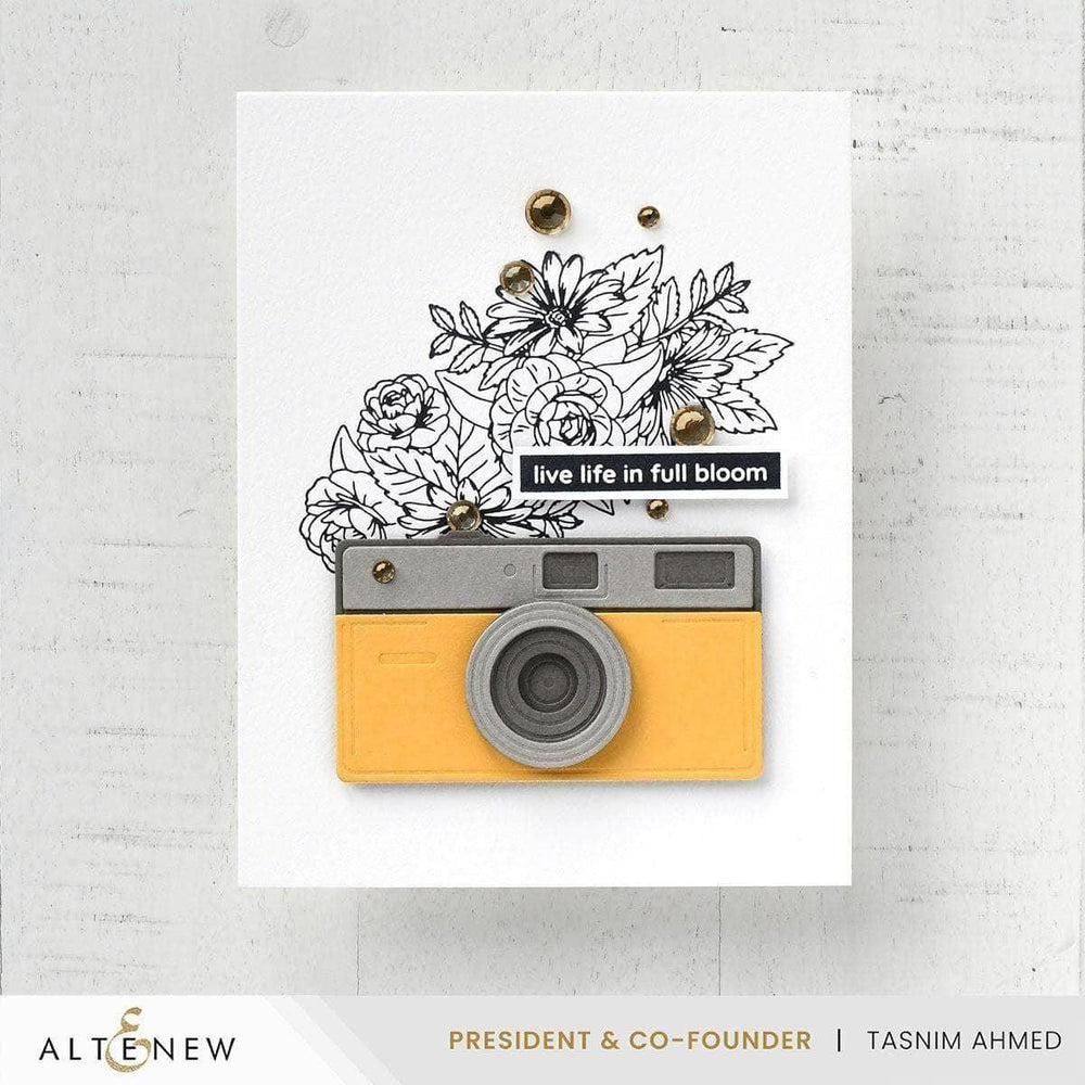 Altenew - Blooming Floral Swag Press 'n' Foil Plate Set