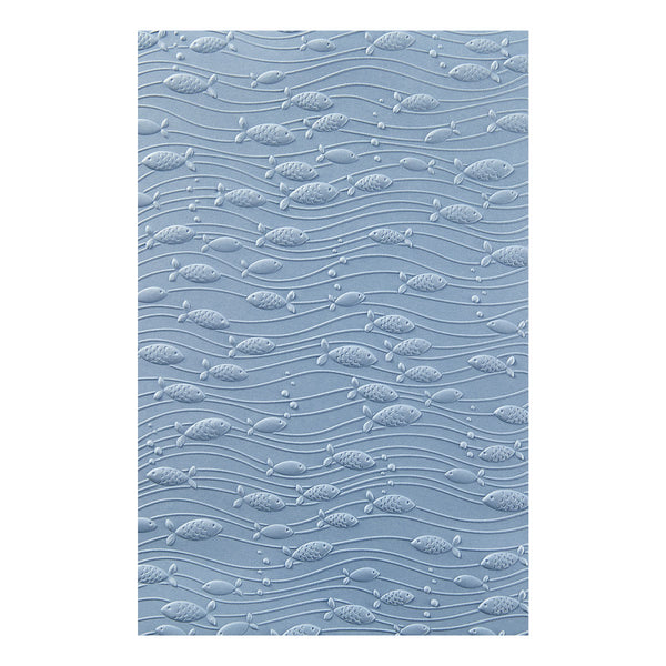 Underwater Waltz - 3D Embossing Folder of the Month