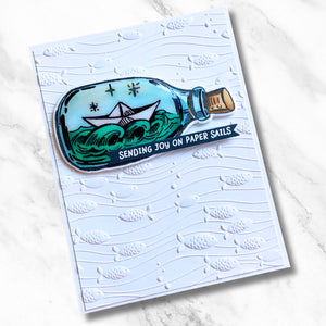 Underwater Waltz - 3D Embossing Folder of the Month