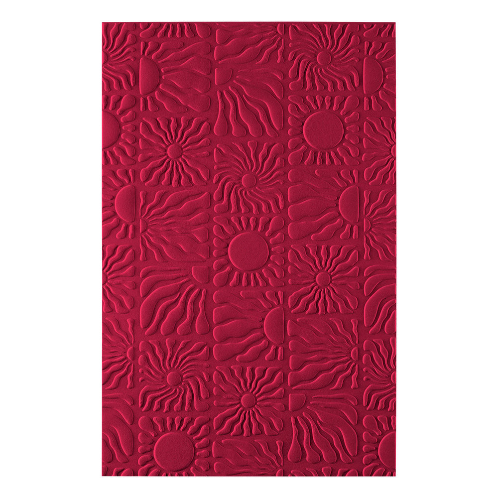 Radiant Day - 3D Embossing Folder of the Month
