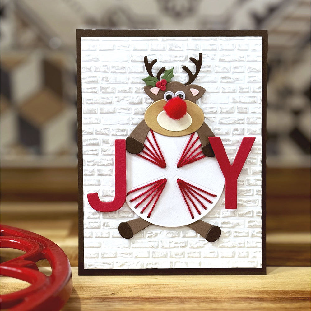 Brick by Brick - 3D Embossing Folder of the Month