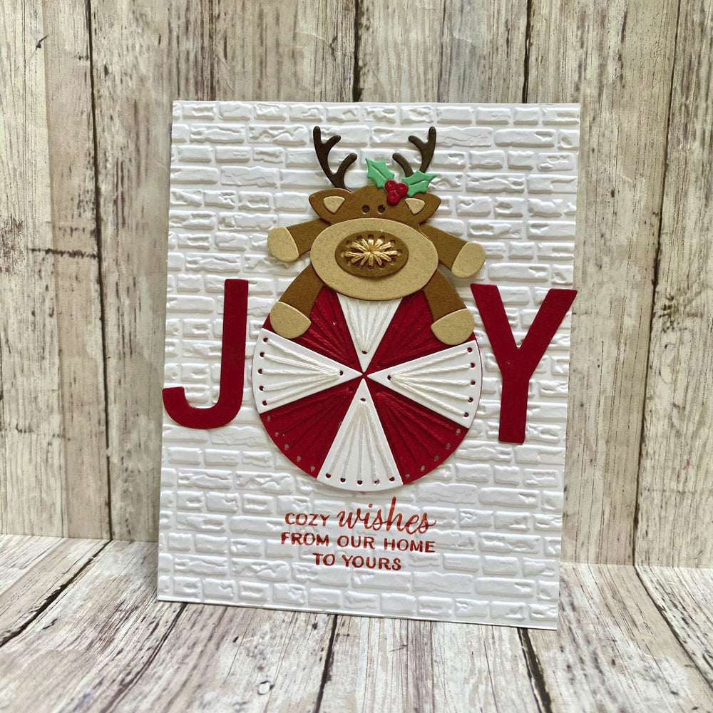Brick by Brick - 3D Embossing Folder of the Month
