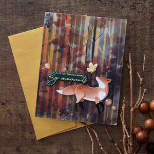 Woodland Tales Foiled Acetate & Vellum - 8.5" x 11"