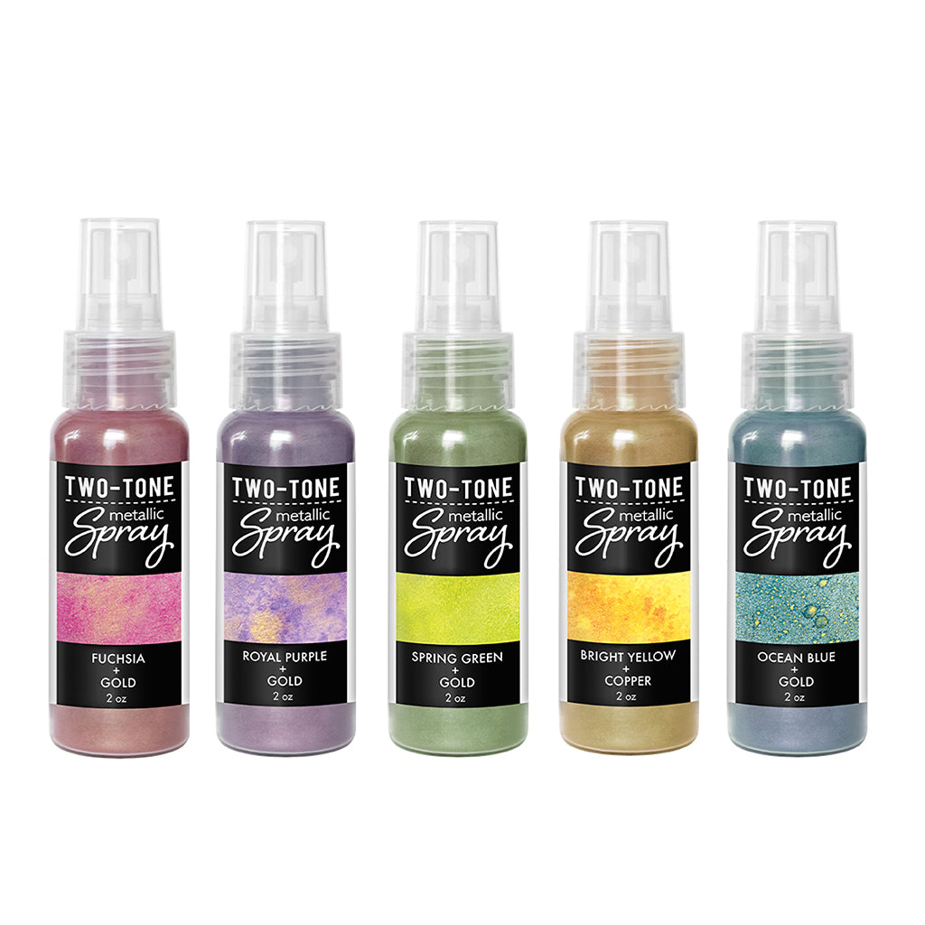 HR701 Two-Tone Metallic Sprays Sampler