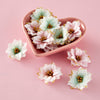 Prima Christmas Blush by Frank Garcia Snowy Morning Dimensional Flowers