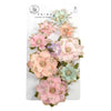 Prima Christmas Blush by Frank Garcia Warm & Cozy Dimensional Flowers