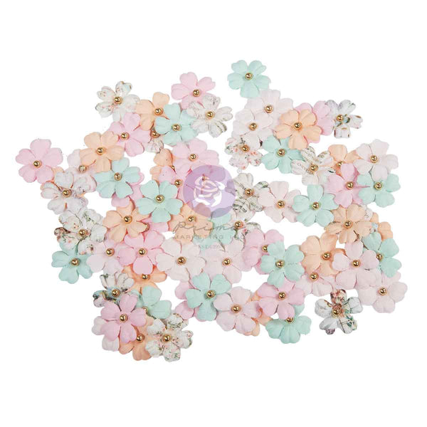 Prima Christmas Blush by Frank Garcia Jolly Memories Dimensional Flowers