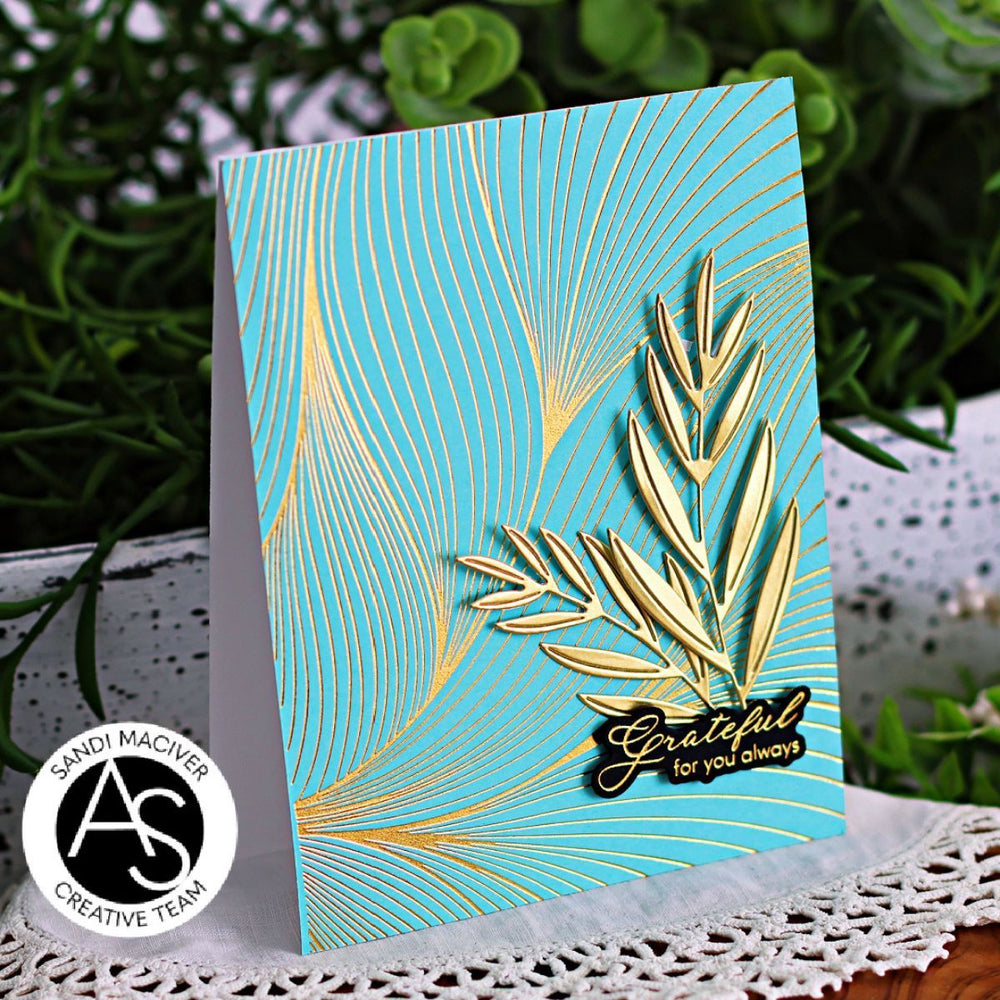 Alex Syberia Designs - Abstract Background Press Plate