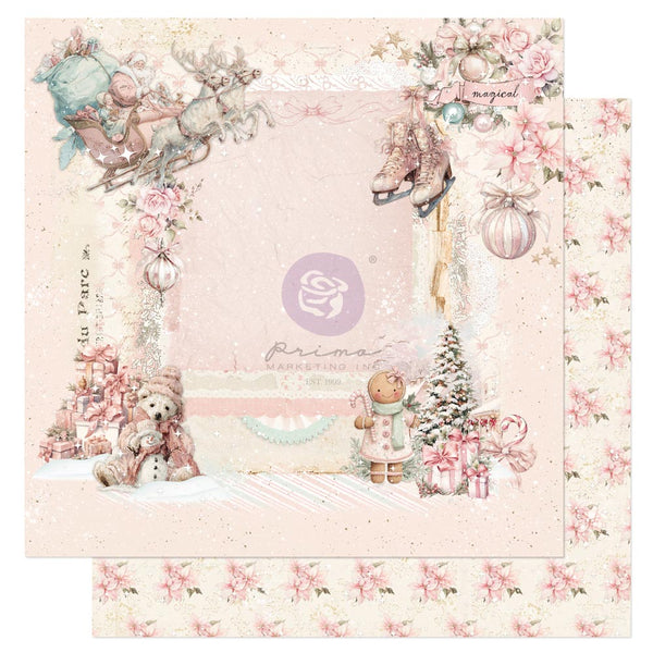 Prima Christmas Blush by Frank Garcia 8 x 8" Paper Pad