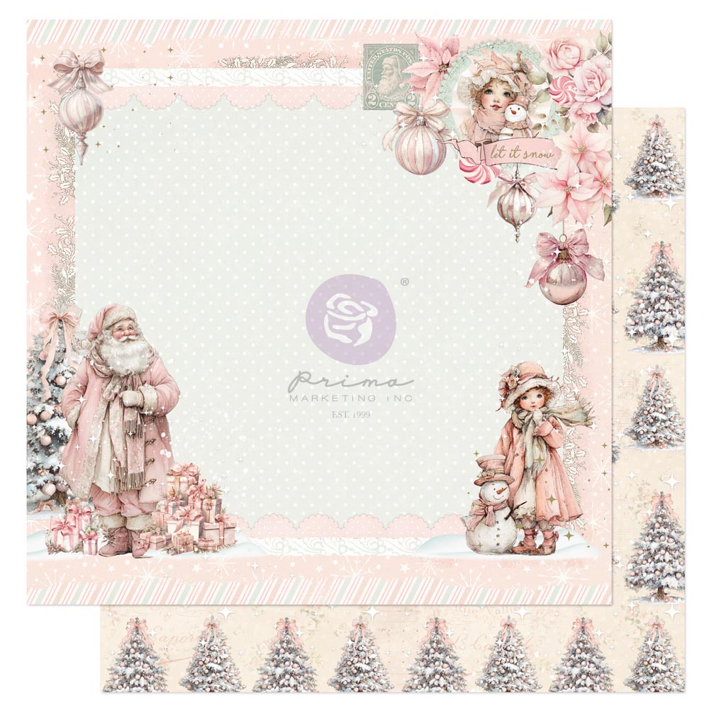 Prima Christmas Blush by Frank Garcia 6 x 6" Paper Pad