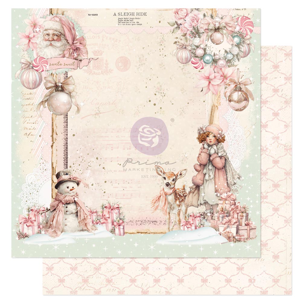 Prima Christmas Blush by Frank Garcia 6 x 6" Paper Pad