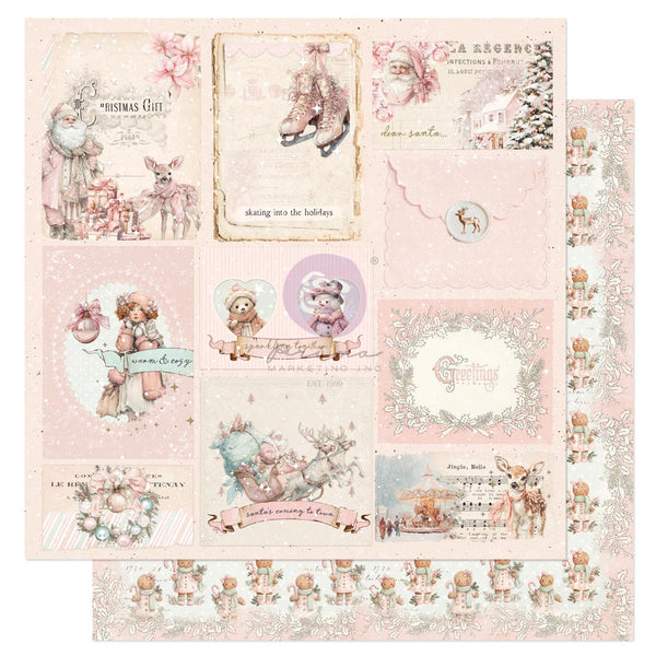 Prima Christmas Blush by Frank Garcia 12 x 12" Paper Pad