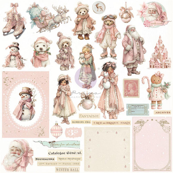 Prima Christmas Blush by Frank Garcia Cozy Christmas Ephemera