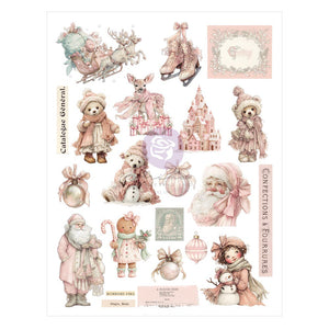 Prima Christmas Blush by Frank Garcia Rub-On Transfers