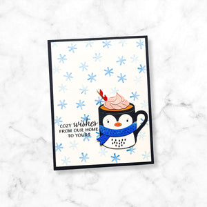 Snow Joy Stencil