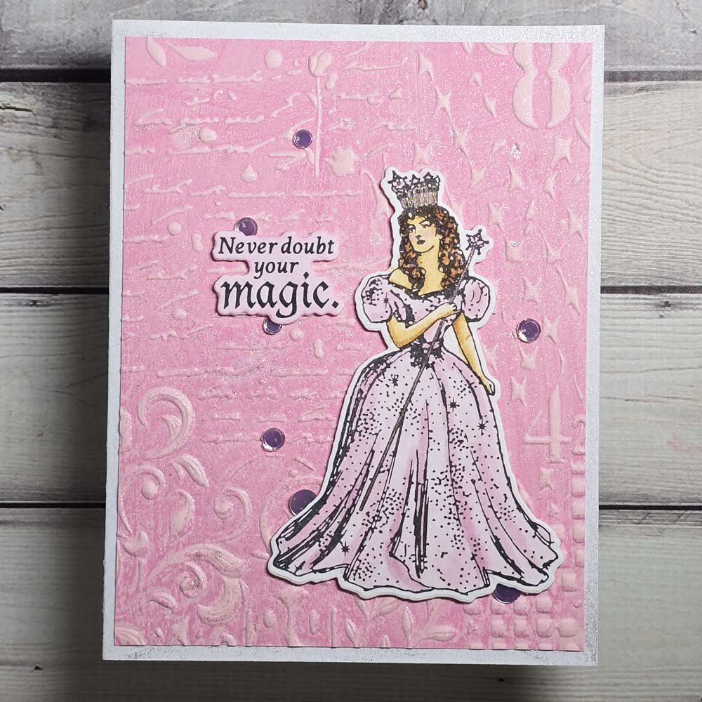 Distress Mix 3D Embossing Folder