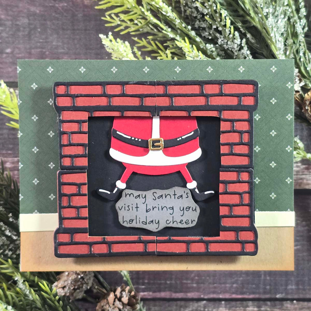 Chimney Caper Clear Stamp & Die Set