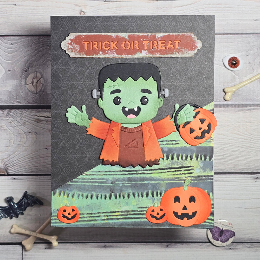 Classic Mouse Trick-or-Treat Accessories Etched Dies