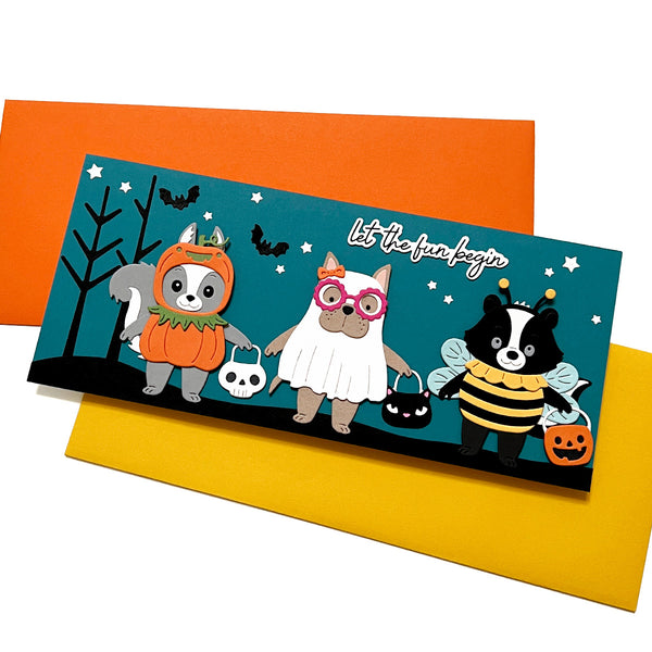 Spellbinders Exclusive: Howl-O-Ween Pup Trio