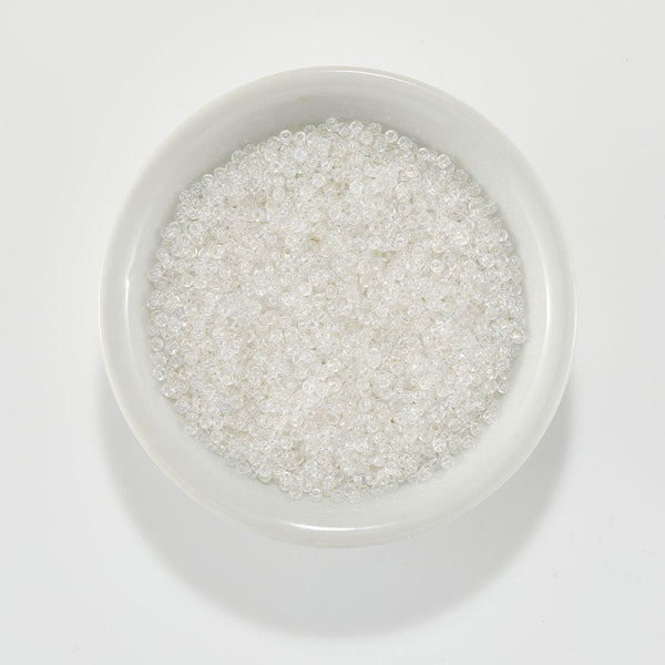 Cartwrights Sequins Clear Iridescent Beads