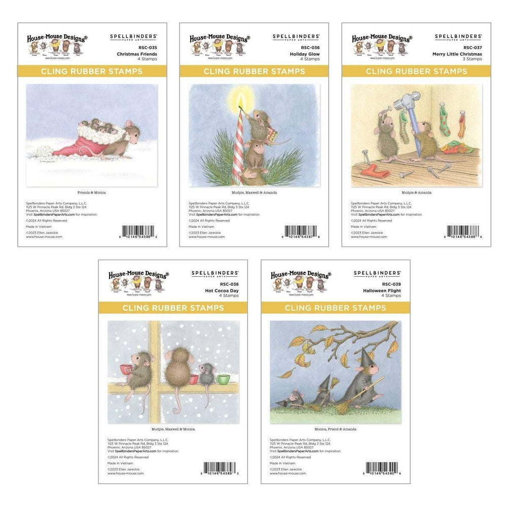 House-Mouse Holiday Friends Collector Bundle