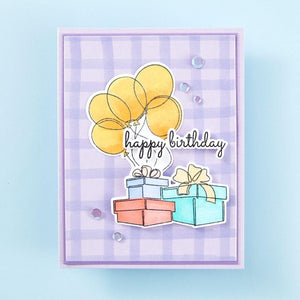 Ranger Birthday Party Clear Stamp Set by Simon Hurley create.