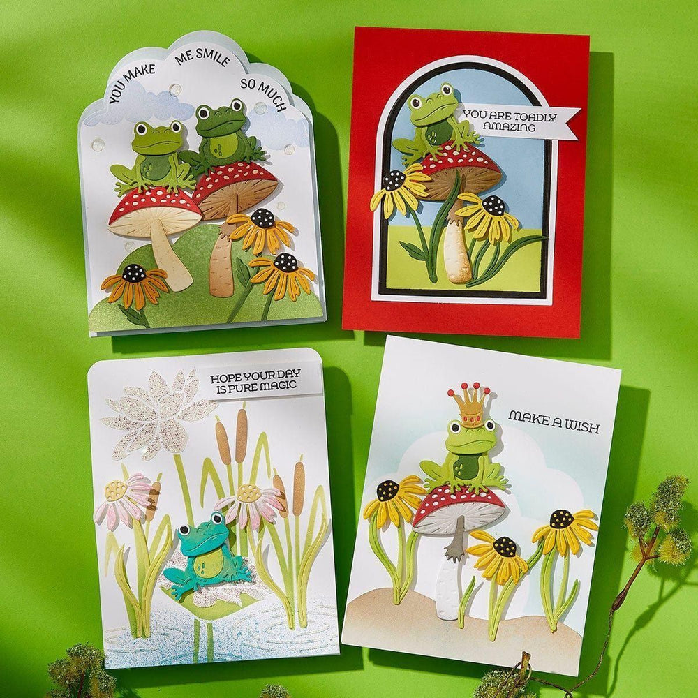 Jump for Joy Sentiments Clear Stamp Set