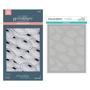 Spring in Kyoto BetterPress & Stencil Bundle  by Alex Syberia Designs