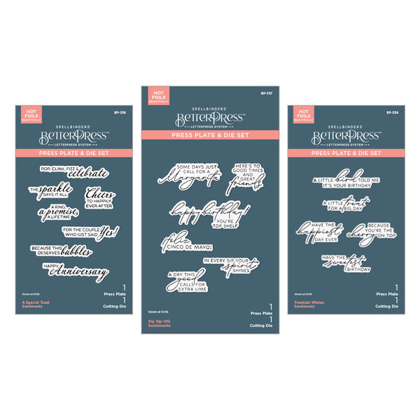 Happier Hour BetterPress Sentiments Bundle