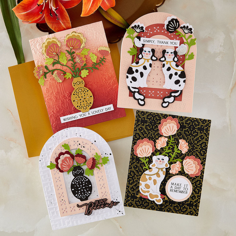 Regal Lattice 3D Embossing Folder