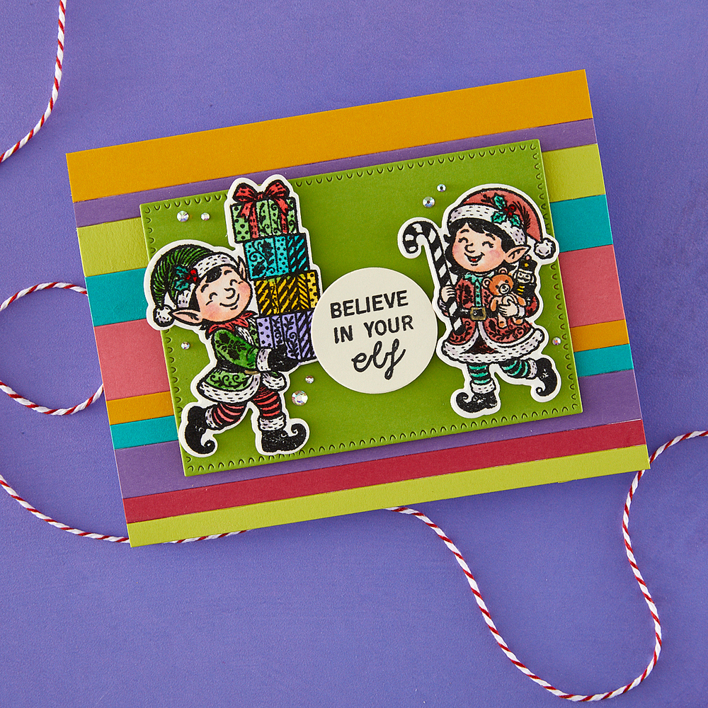 Naughty or Nice Stamp & Die Bundle by Simon Hurley