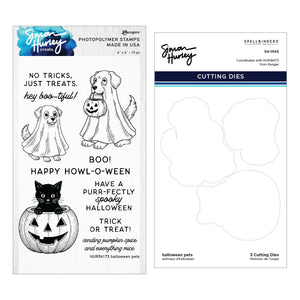 Halloween Pets Stamp & Die Bundle by Simon Hurley