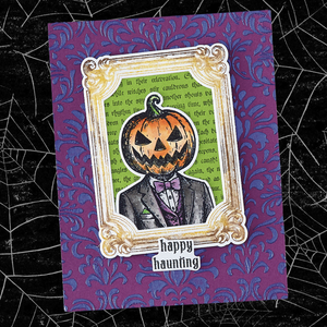 Framed Frights Etched Dies for Coordinating Stamp Set by Simon Hurley