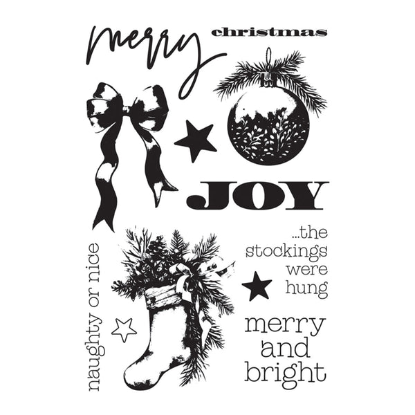 Simple Vintage Old-Fashioned Christmas Stamp & Die Bundle by Simple Stories