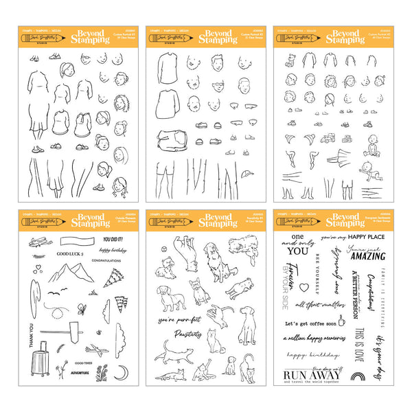 Beyond Stamping Custom Portrait I Want It All! Bundle by Josh Griffiths Studio