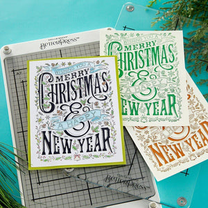 Flower Garden BetterPress Ink Mini Set - 4 Pack