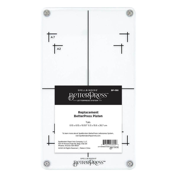 Replacement BetterPress Platen | Spellbinders – Hero Arts