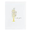 Floral I and Sentiment Press Plate