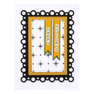 Holiday Background Panels Press Plates by Lisa Horton
