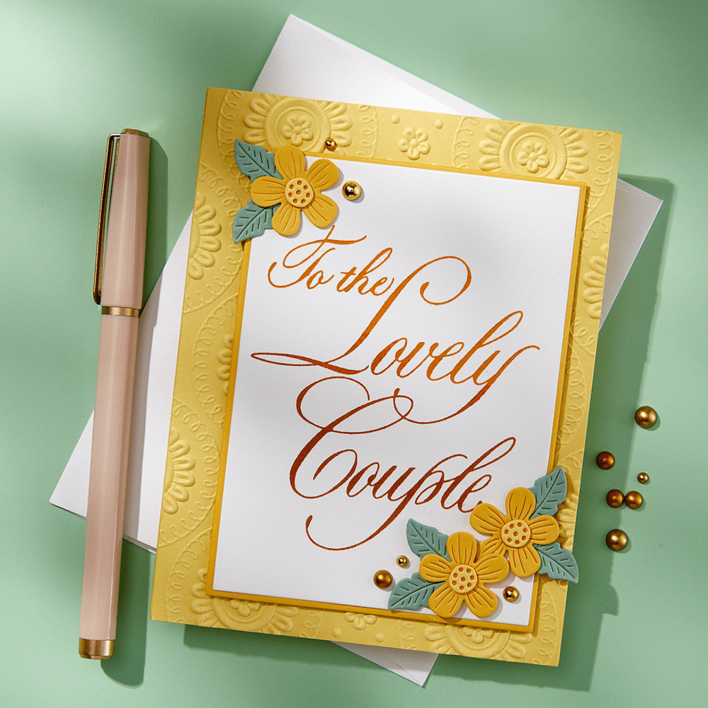 Copperplate On Your Wedding Day BetterPress Bundle by Paul Antonio