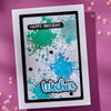 Splatters BetterPress Plate by Lisa Horton