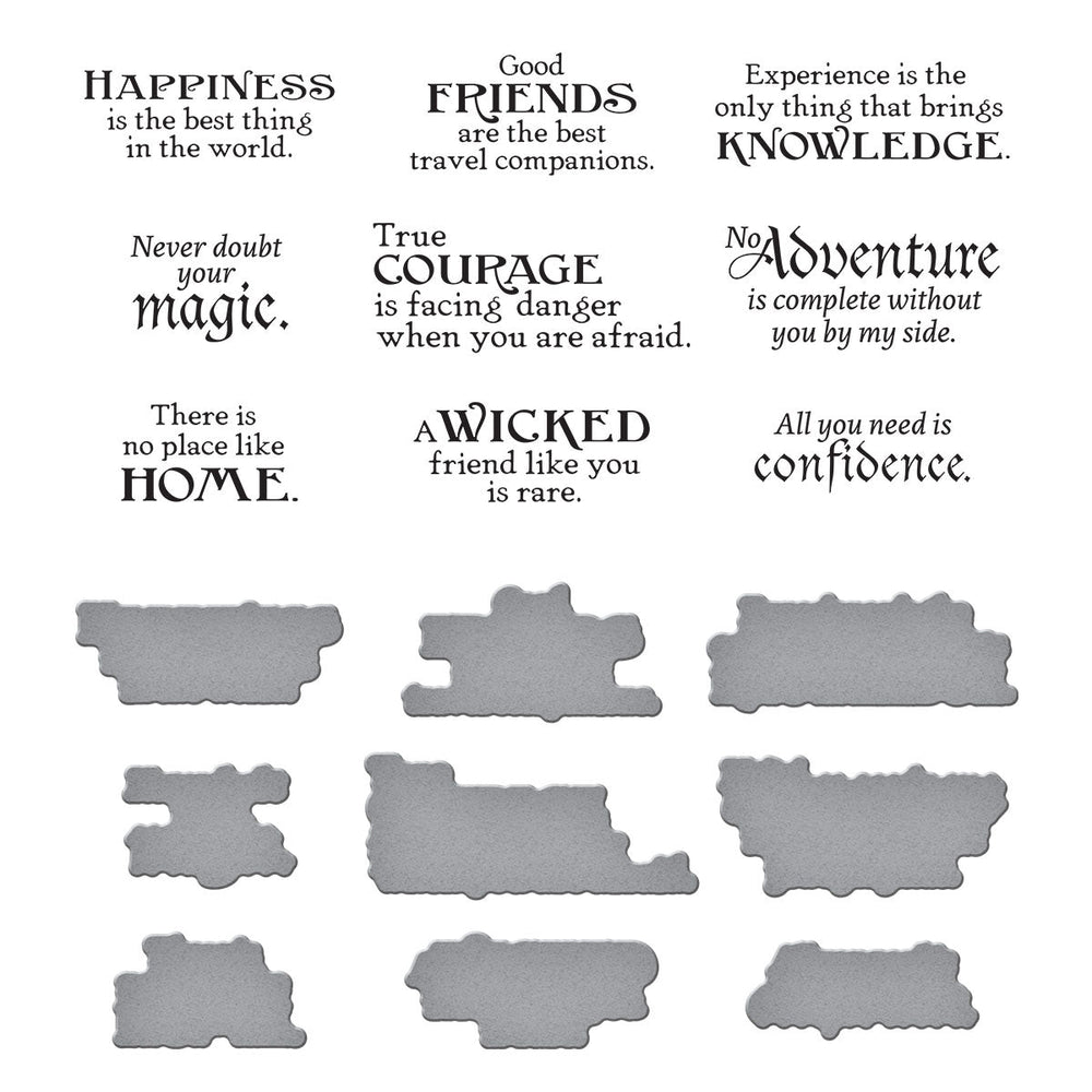 Wonder of Oz Press + Foil Plate Bundle by Graphic 45