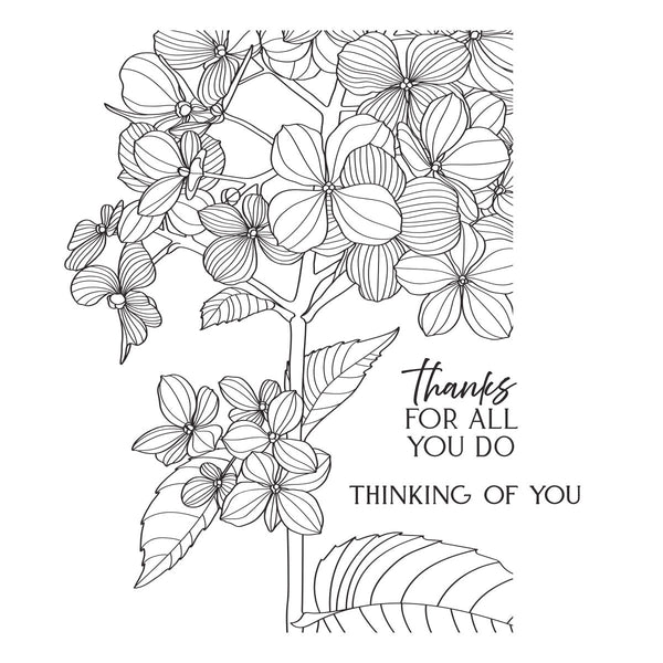 Thanks in Bloom Press + Foil Plates