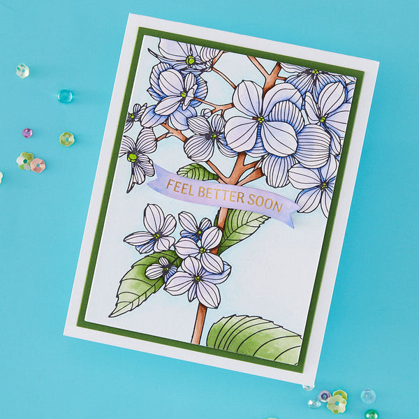 Thanks in Bloom Press + Foil Plates