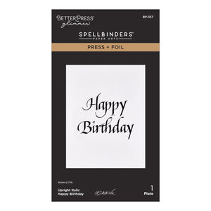 Upright Italic Everyday Sentiments Press + Foil Bundle by Paul Antonio