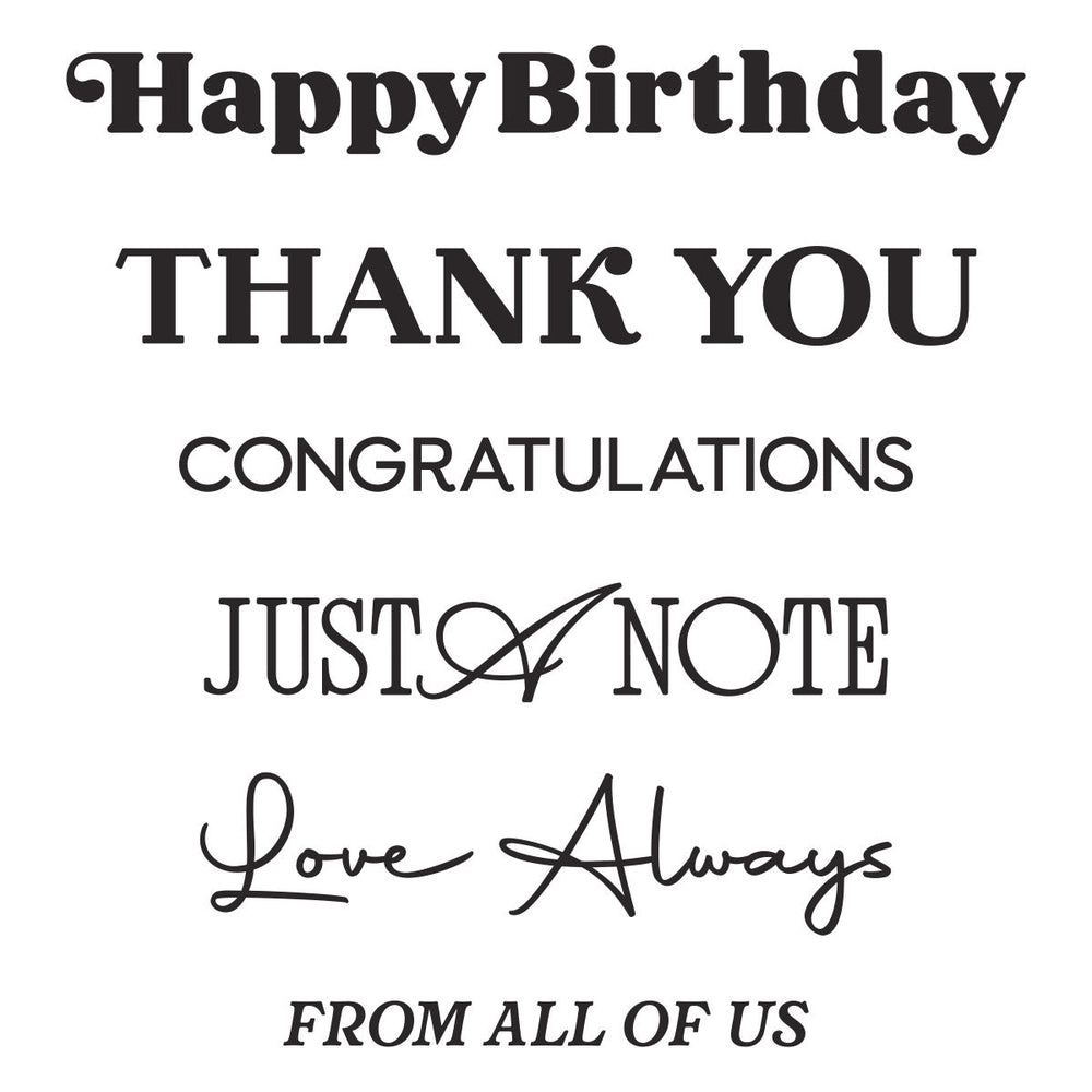 Timeless Greetings Press + Foil Plates