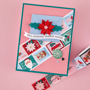 Festive Floral Mix Etched Dies